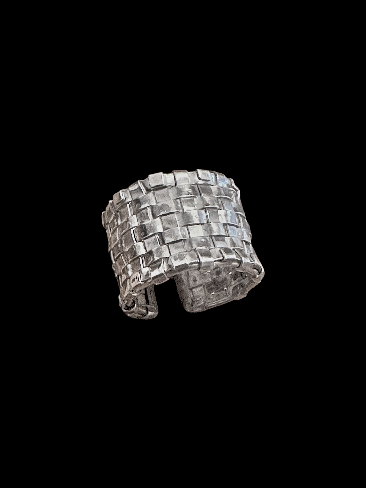 Basketweave Ring